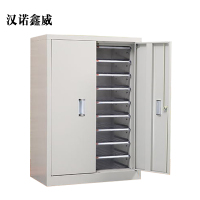 汉诺鑫威文件柜抽屉式票据多层分类箱档案柜合同资料架烘焙收纳样品柜带门18抽柜