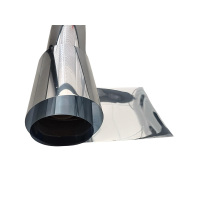 壹通萬鑫YTWX0819/PVC/4m*25cm 隐私胶贴 (计价单位:卷) 银色