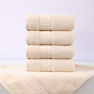 鲸轩 M802 34*74cm 130g 日出印象新疆长绒棉毛巾(计价单位:条)米色