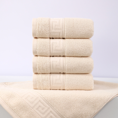 鲸轩 M802 34*74cm 130g 日出印象新疆长绒棉毛巾(计价单位:条)米色