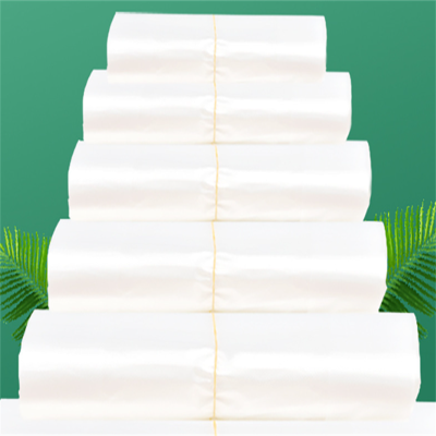 塑料袋食品一次性外卖打包方便袋 手提背心熟食早餐透明袋子普厚款20*31 500只