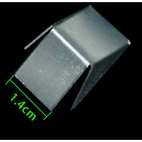 办公铁皮文件柜配件卡扣资料柜层板拖书架塑料隔板扣卡子 加大1.4(15个)