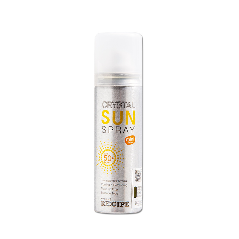 re:cipe玥之秘水晶防晒喷雾50ml SPF50+ PA+++ 防晒霜