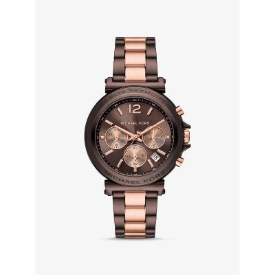 Michael Kors手表女石英两色拼接商务防水手链表欧美大气简约腕表