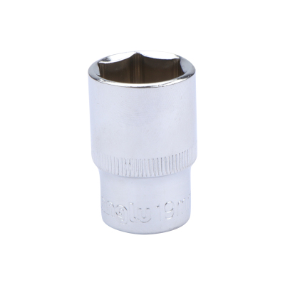 长鹿 1/2”碳钢镜面六角套筒 27mm