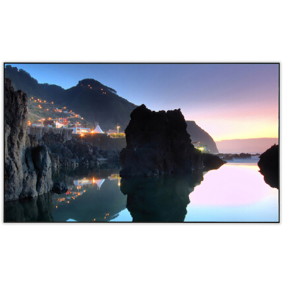 经科JK画框投影幕布窄边框HB-W2高分子高增益复合幕150寸2.35:1