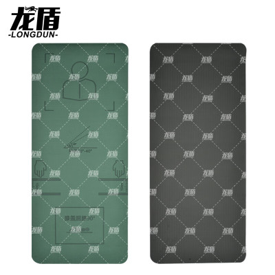 龙盾新大纲仰卧卷腹训练垫仰卧起坐体能垫带标触感加深1830*800*10mm