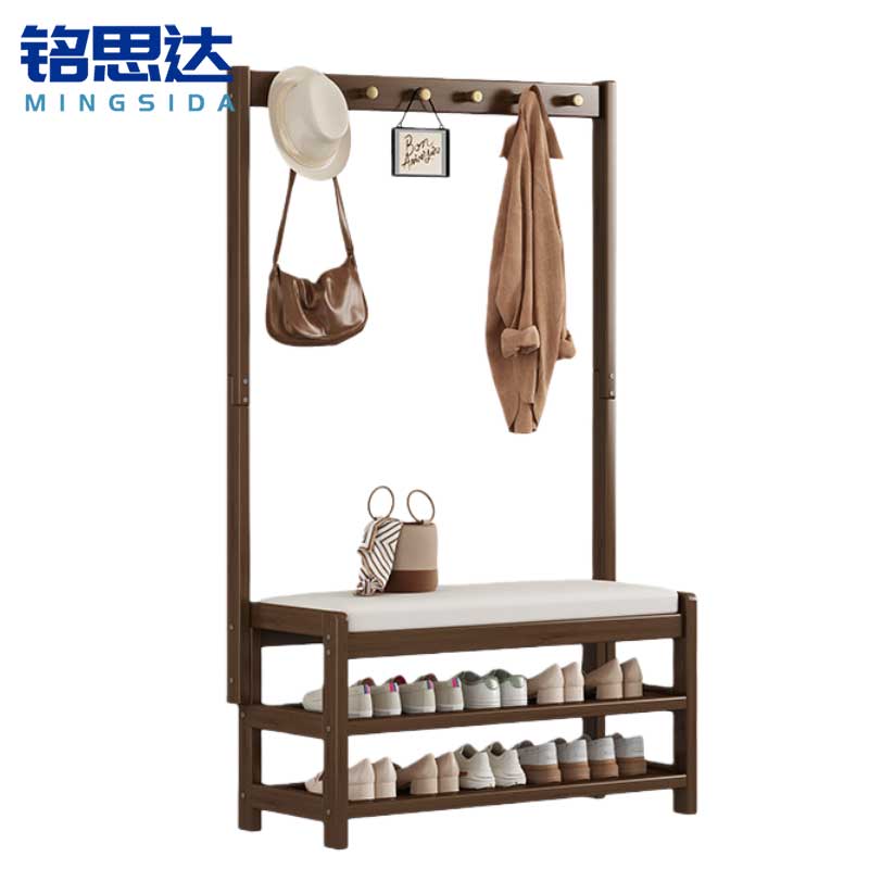 铭思达 衣帽架换鞋凳
