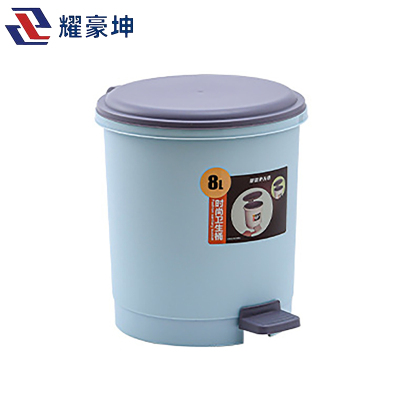 耀豪坤 脚踩带盖垃圾桶内桶款8L/个