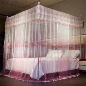 家柏饰(CORATED)三开落地蚊帐1.5公主风1.8m床双人家用新款纹账