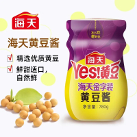 海天金字装黄豆酱780g瓶装拌面拌饭炒菜大豆调味酱