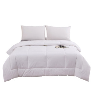 汉司家纺 HANSI-52 全棉防羽布 160*220cm 四季通用被芯 被子 1.00 件/条 (计价单位:条)白色