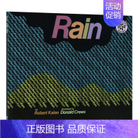 雨 [正版]平装绘本 吴敏兰廖彩杏书单 凯迪克绘本奖 英文原版儿童图画绘本 幼儿认知启蒙生活习惯 宝宝睡前故事书籍
