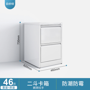 DXBG卡箱文件柜档案资料柜A4/FC挂快捞柜钢制储物柜二三斗带锁矮柜