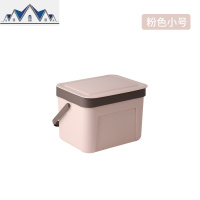 垃圾桶家用现代壁挂式拉及厨房桌面小卫生间可挂厕所北欧简约带盖 三维工匠