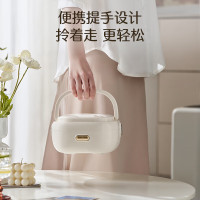 苏泊尔(SUPOR)电热饭盒 泡芙系列 加热饭盒 1L免注水便携分区可拆洗上班族办公室轻音插电饭盒DH02FD817