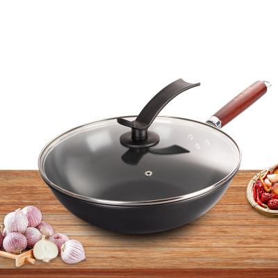 苏宁宜品木玄精铁炒锅