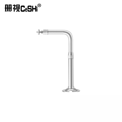 监控万向伸缩L型弯管铝合金摄像头可调节加长支架20-40cm个