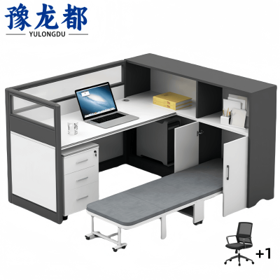 豫龙都办公桌一桌一椅套
