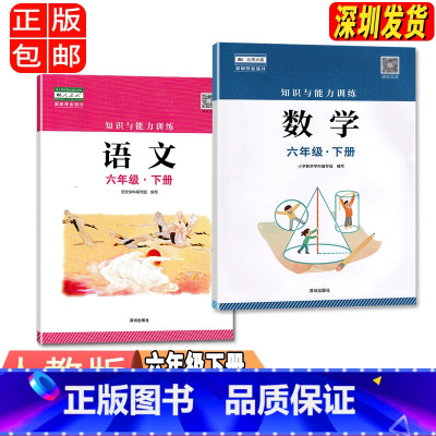 六年级下册语文数学 小学通用 [正版]2023春新版深圳小学知识与能力训练语文人教版数学北师版英语牛津版一二三四五六年级
