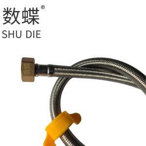 数蝶不锈钢编织软管软连接150cm个