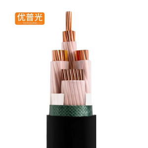 优普光钢带铠装铜芯阻燃低压电缆YJV22-0.6/1KV-2*4mm² /米