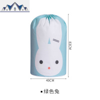 束口防潮棉被袋可爱防尘卡通被袋衣服被子整理旅行搬家打包收纳袋 三维工匠收纳包