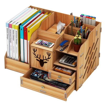 置物架 木质电脑增高架 QS-0036个