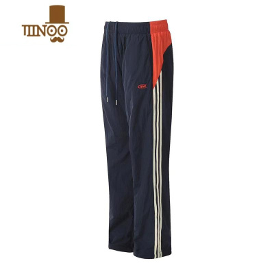 YANXU小杭还没吃饱美式国潮休闲条纹运动长裤宽松直筒透气男女款潮