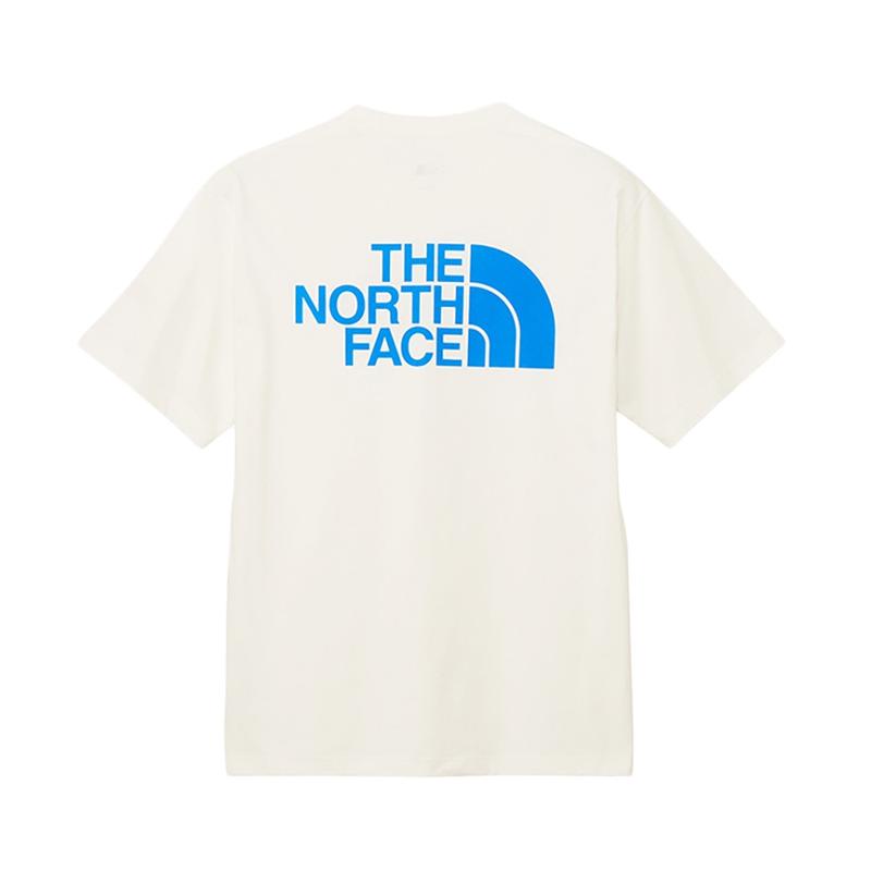 THE NORTH FACE户外速干棉质短袖T恤男款简约半圆Logo纯色百搭训练运动衣