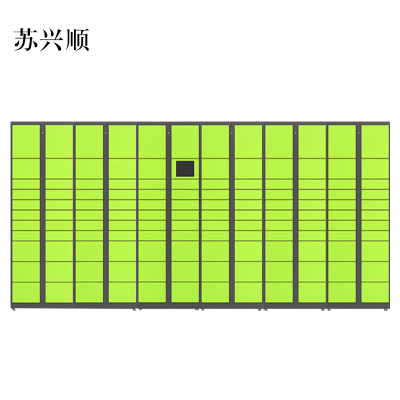 苏兴顺智能快递柜小区快递自提柜派件柜室外寄存柜信报箱储物柜一主五副131格