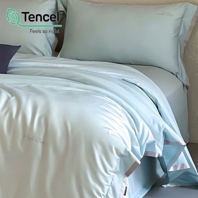 玛洛驰MARKCROSS【蒂芙尼柔情】轻奢100支四件套丝滑