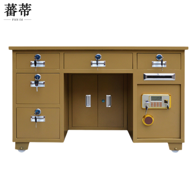 蕃蒂 保险桌1.3米5抽张