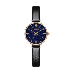 劳士顿(ROSDN)手表女士时尚商务石英女表防水小绿表轻奢小众名牌ins风简约学生婉表3692L