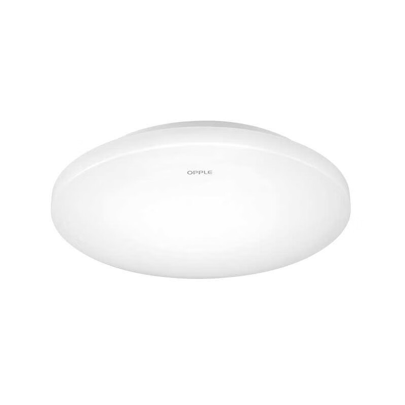 欧普照明 OPPLE 圆形LED吸顶灯 MX260-D12-全白S-57K 10W