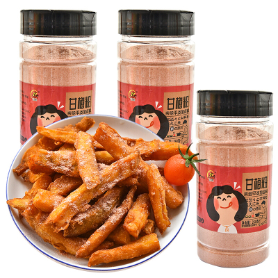 甘梅薯条甘梅撒粉260g*3瓶水果调味粉甘梅粉鸡排撒料粉甘草酸梅粉甘梅地瓜条撒粉撒料酸野嘢调味粉默认尺寸