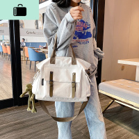 日系大容量帆布斜挎包女2020新款手提袋子校园原宿ulzzang单肩包NEW LAKE女士单肩包