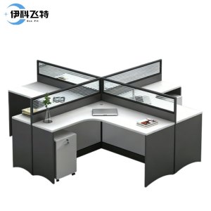 伊科飞特屏风桌办公桌