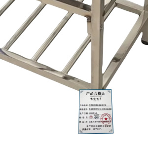 依诺九吉 不锈钢水槽洗菜盆洗手台 单层置物架75*40-冷热龙头套装 件