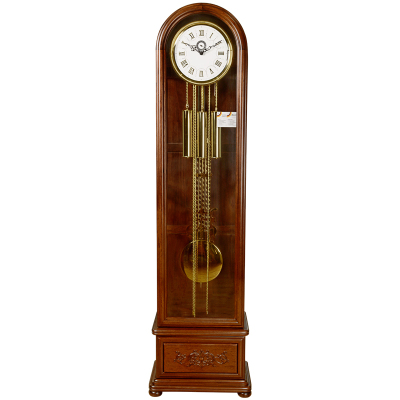汉时（Hense)实木机械落地钟德国机芯座钟客厅立钟欧式报时钟表经典时钟HG168