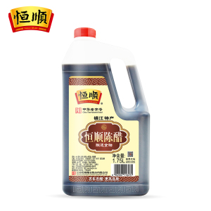 恒顺陈醋1.75L桶装镇江香醋调味品 纯粮酿造食用陈醋