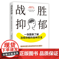 战胜抑郁:一张图表了解治愈抑郁的各种方法跟着本书一起来制作你自己的抑郁映射图