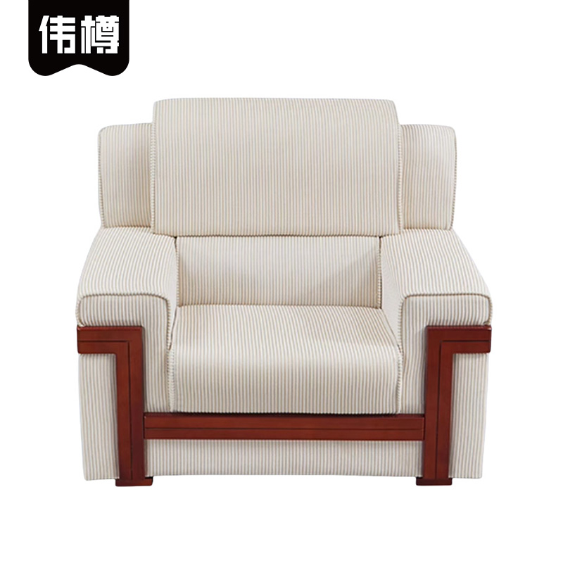 伟樽办公沙发布艺单人位1080*880*900mm张