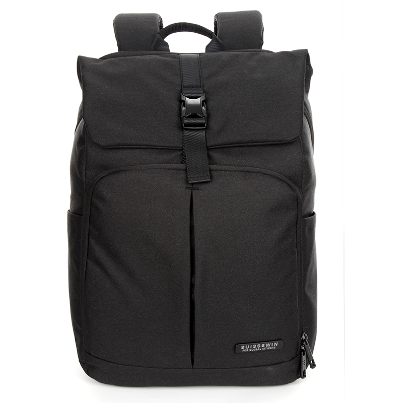 瑞士休闲潮流商务时尚多功能双肩包SN22810