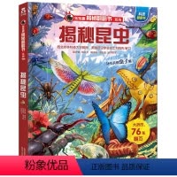 揭秘昆虫 [正版]揭秘系列儿童翻翻书 揭秘昆虫儿童读物3一6到7岁以上趣味百科全书3d立体大百科全套绘本科普科学漫画小学