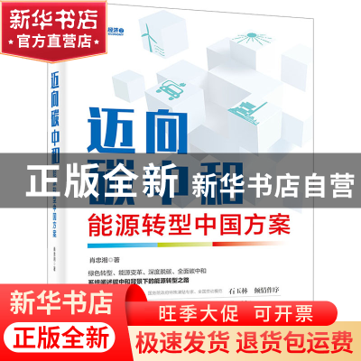正版 迈向碳中和:能源转型中国方案 肖忠湘 电子工业出版社 978