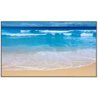 经科JK画框投影幕布窄边框HB-W2高清高增益金属软幕84寸4:3