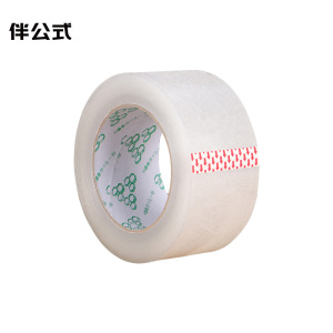 伴公式B1187 60mm*150y透明白胶带6个/筒