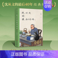 沈从文的最后40年 [正版]沈从文的后40年 李扬 著 纪念版深情讲述一代知识分子的跌宕命运和独立精神 为迷茫困惑的青年