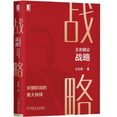 正版新书]王志纲论战略 关键阶段的重大抉择王志纲9787111688068